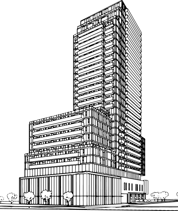 Condominium Drawing at PaintingValley.com | Explore collection of ...