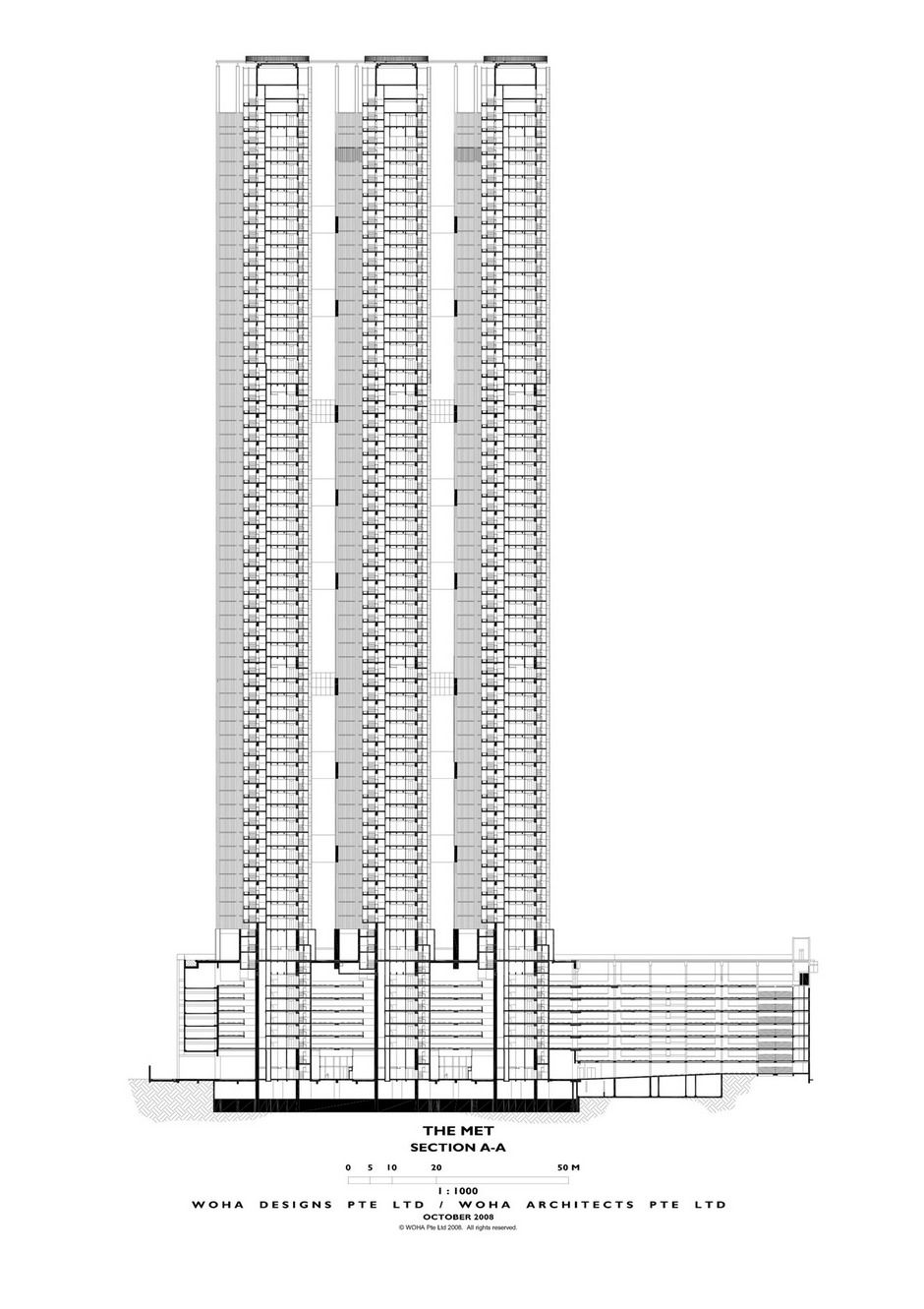 940x1331 the met condominium - Condominium Drawing
