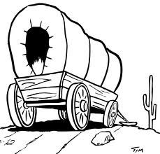 229x220 How To Draw A Covered Wagon Step - Conestoga Wagon Drawing