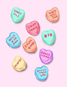 233x300 candy drawings fine art america - Confectionery Drawing