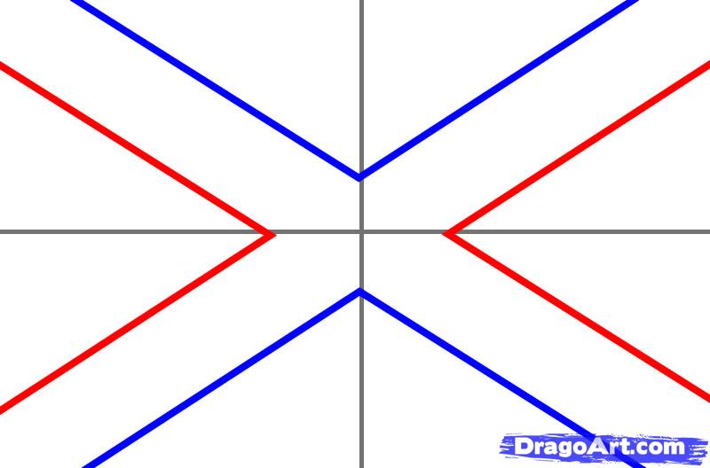 800x528 How To Draw The Confederate Flag, Step - Confederate Drawings
