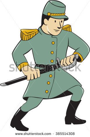 309x470 Illustration Of A Confederate Army Soldier During The American - Confederate Drawings