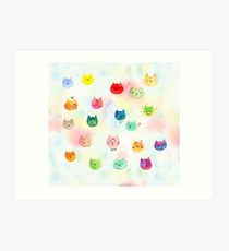 210x230 confetti drawing art prints redbubble - Confetti Drawing