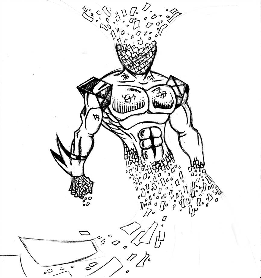 866x922 school drawing confetti man - Confetti Drawing