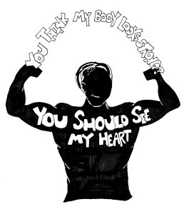 265x300 See My Heart Drawing - Confidence Drawing