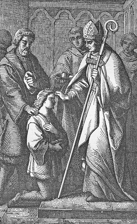 553x900 The Holy Confirmation Drawing - Confirmation Drawing