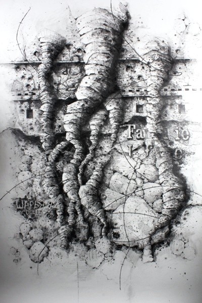 400x600 Ian Cale Kessel Signs Of Conflict - Conflict Drawing