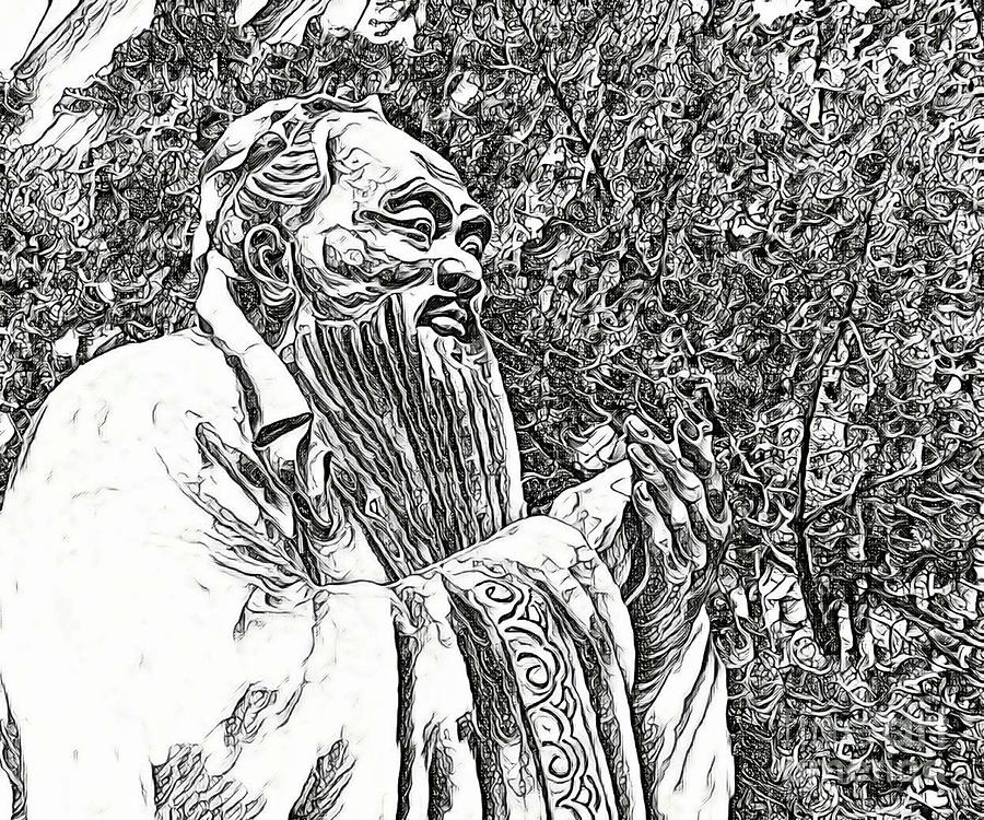 Confucius Drawing at Explore collection of