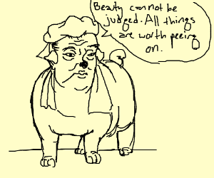 300x250 Dog Confucius Drawing - Confucius Drawing