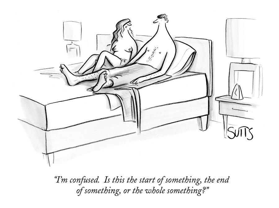 900x670 I'm Confused Is This The Start Of Something Drawing - Confused Drawing