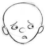 150x150 Facial Expressions And How To Draw Them Dani Jones - Confused Face Drawing