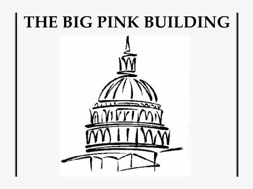 820x614 The Big Pink Building - Congress Building Drawing