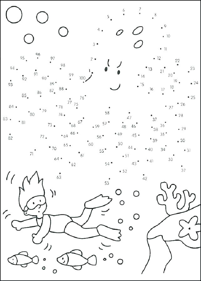 642x900 Dot To Worksheets Free Number For Connect Dots Drawing At Hard - Connect The Dots Drawing