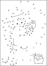 157x220 Dot To Dot - Connect The Dots Drawing