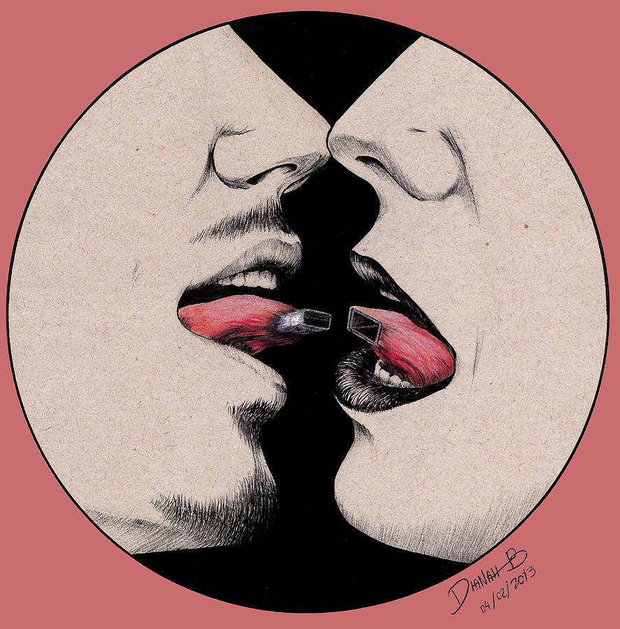 887x900 love connection drawing - Connection Drawing