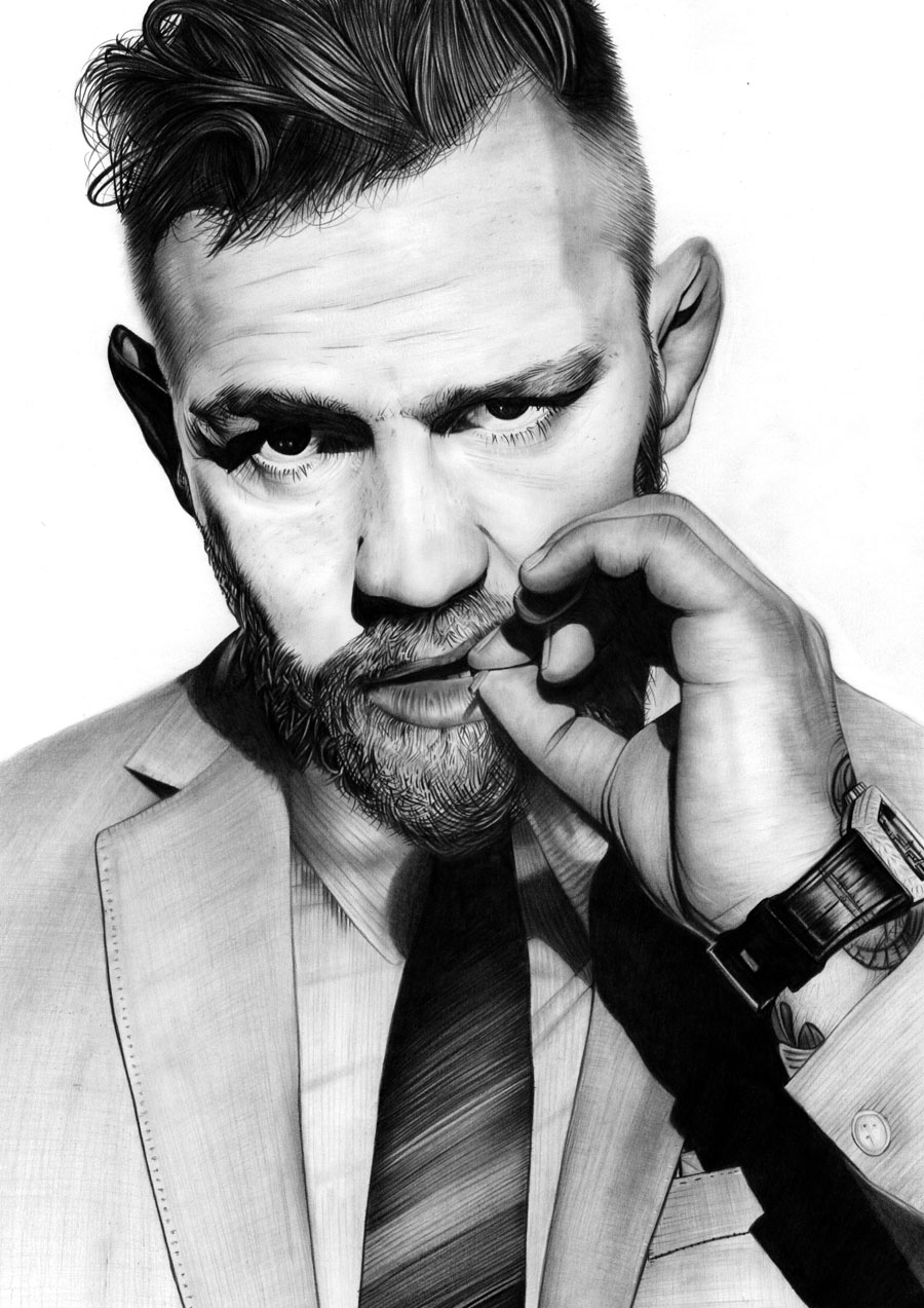 900x1273 Conor Mcgregor - Conor Mcgregor Drawing