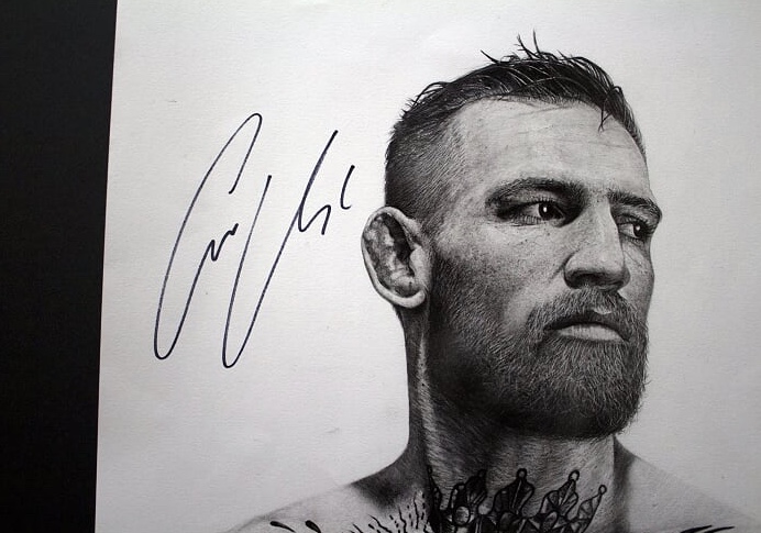 692x485 Conor Mcgregor Original Drawing - Conor Mcgregor Drawing