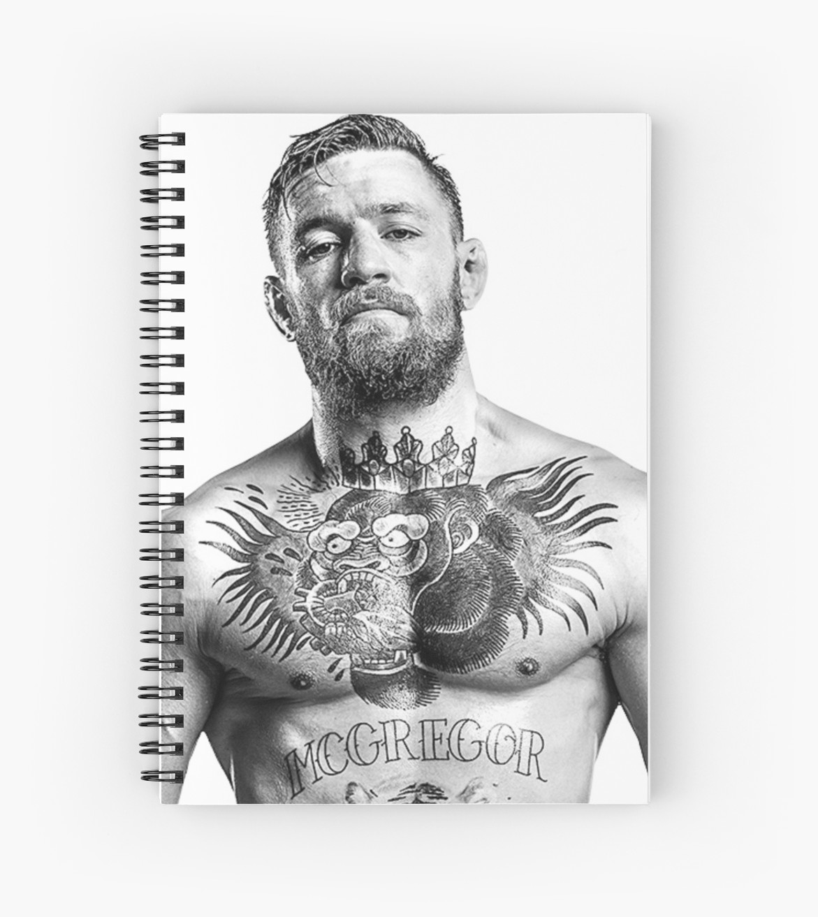 1171x1313 Conor Mcgregor Spiral Notebooks - Conor Mcgregor Drawing