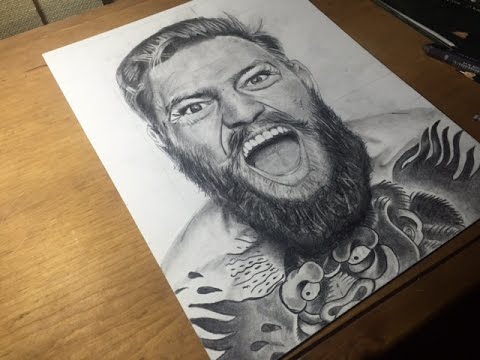 480x360 The Notorious Conor Mcgregor Speed Drawing - Conor Mcgregor Drawing