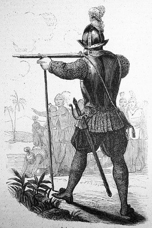 300x448 Sword And Flame Arms Armor Of The Spanish Empire Santa Elena - Conquistador Drawing