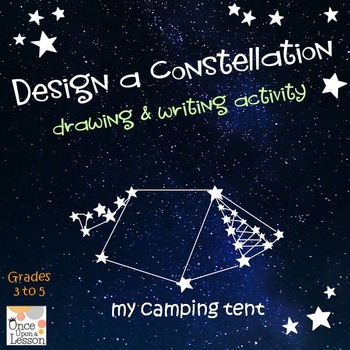 350x350 design a constellation! writing and drawing activity - Constellation Drawing