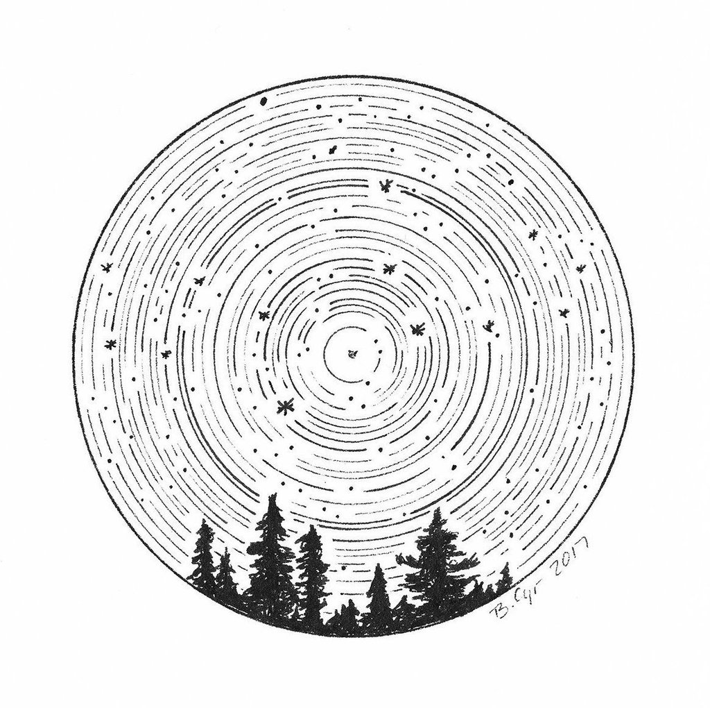 1024x1020 virgo - Constellation Drawing