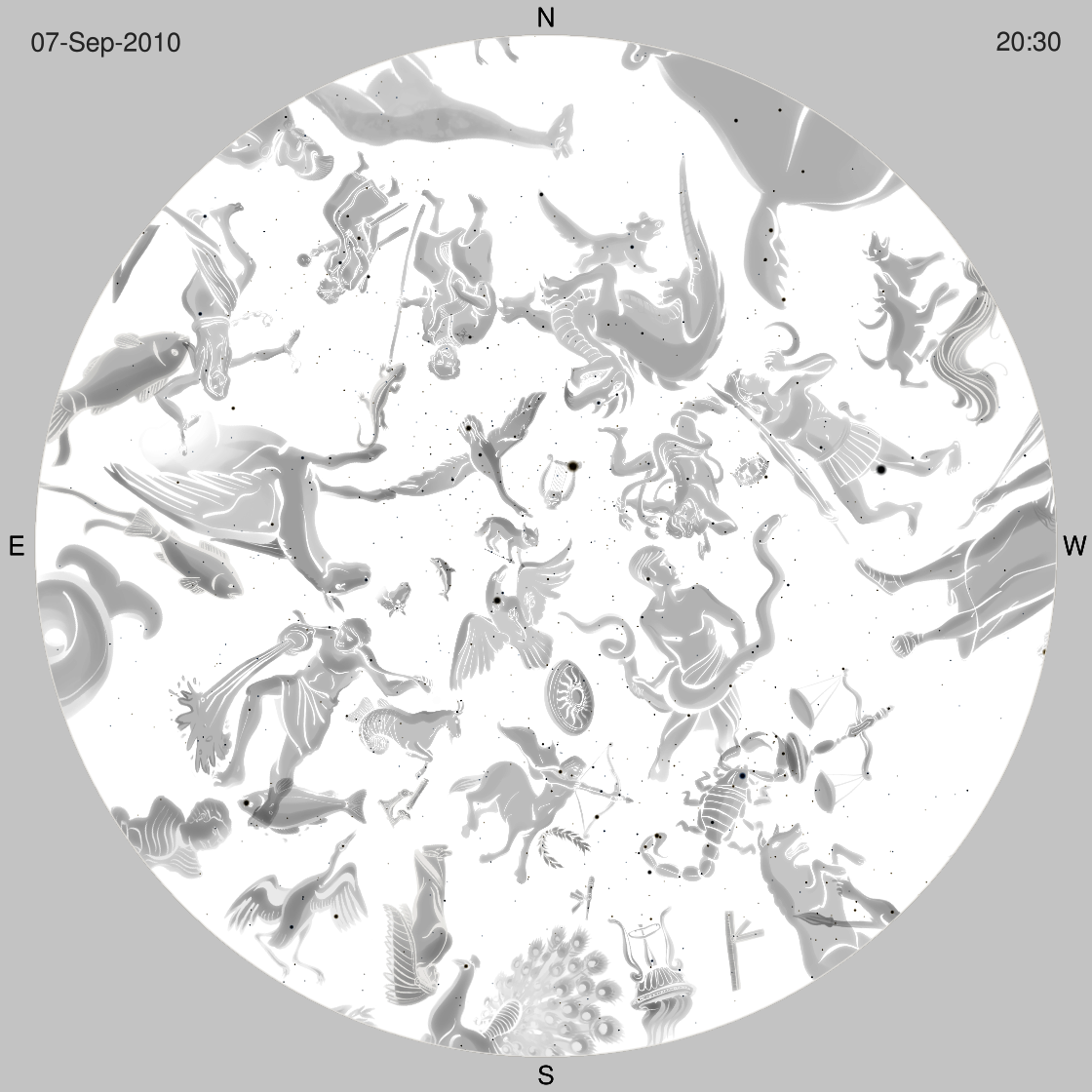 1120x1120 constellations - Constellation Drawing