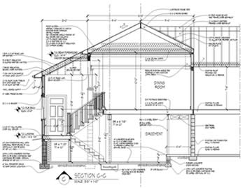 350x269 Design Development And Bid Set Of Construction Drawings - Construction Drawings