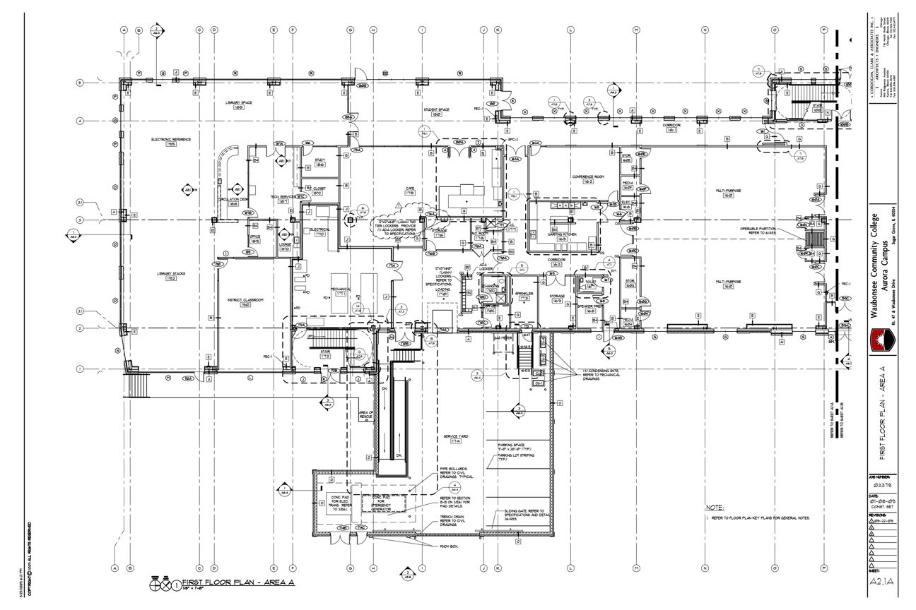 1296x864 Floor Plan - Construction Drawings