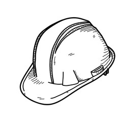 Construction Hat Drawing at PaintingValley.com | Explore collection of