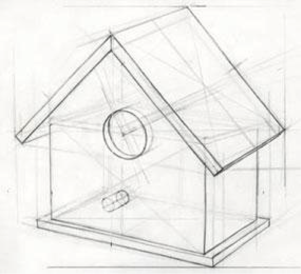 594x542 construction line vs contour line beginning drawing - Construction Line Drawing