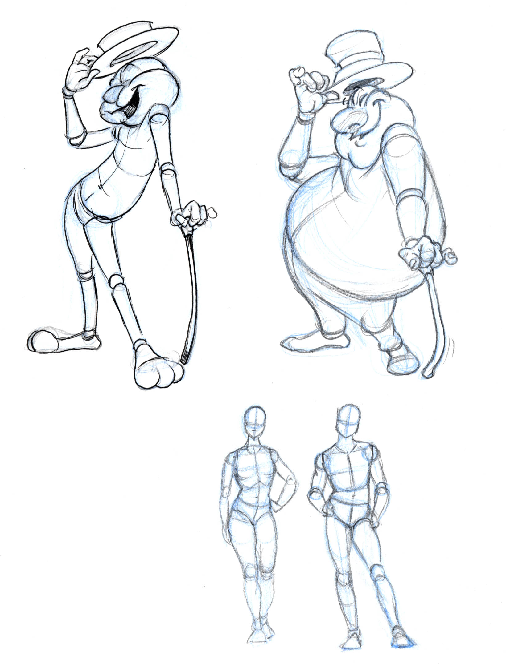 1641x2163 K Sean Sullivan Art Blog Drawing - Construction Line Drawing