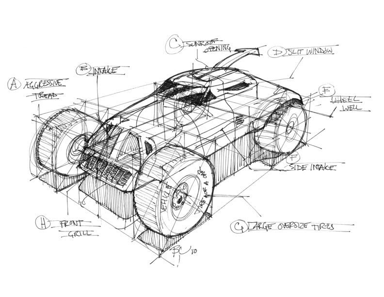 792x612 Sketch A Day Sketch A Day - Construction Line Drawing