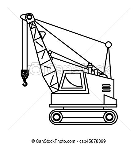 450x470 construction trucks design construction crane truck icon over - Construction Truck Drawing