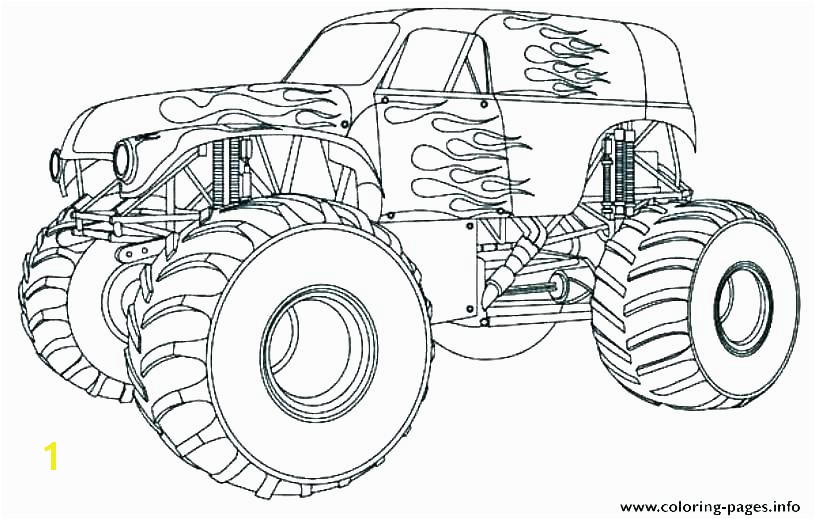 816x520 printable coloring pages monster truck construction truck coloring - Construction Truck Drawing