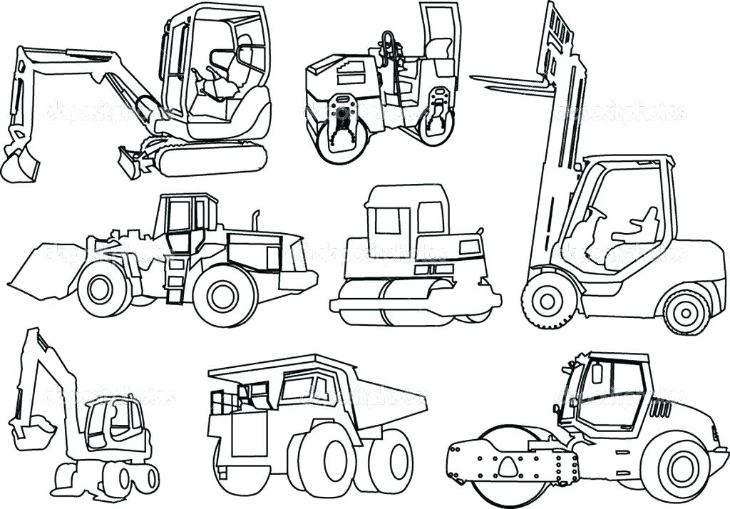 52 Top Construction Vehicles Coloring Book Pages , Free HD Download