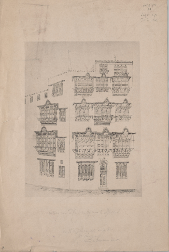 688x1024 Old Dutch And Indonesian Consulate In Jeddah Aarnout Helb - Consulate Drawing