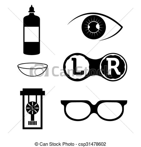 450x470 Huge Collection Of 'contact Lenses Drawing' Download More Than - Contact Lens Drawing