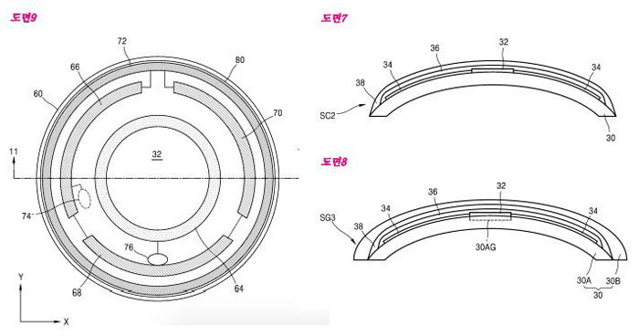 700x368 samsung just patented smart contact lenses with a built in camera - Contact Lens Drawing