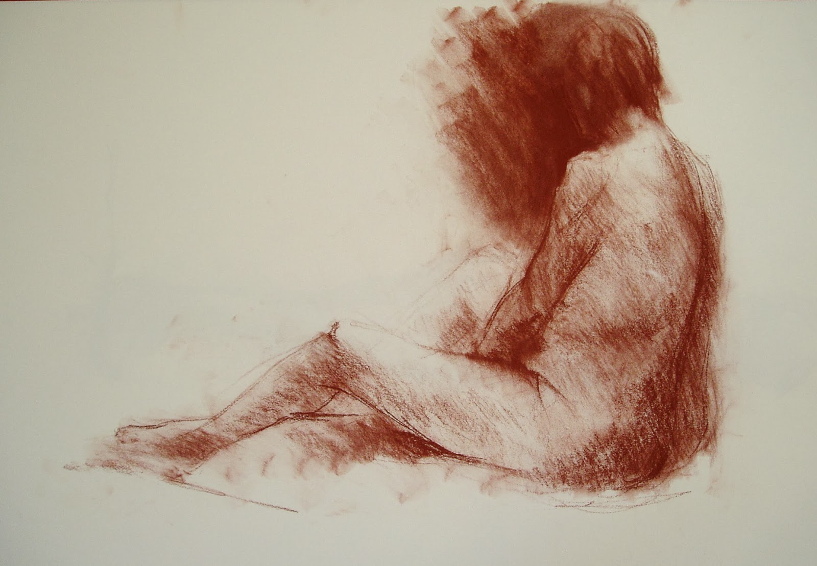 1600x1109 figure drawings in conte crayon susan allen art - Conte Crayon Drawing