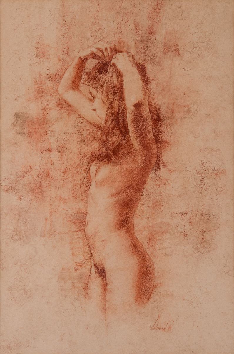 796x1200 richard schmid, conte crayon - Conte Crayon Drawing