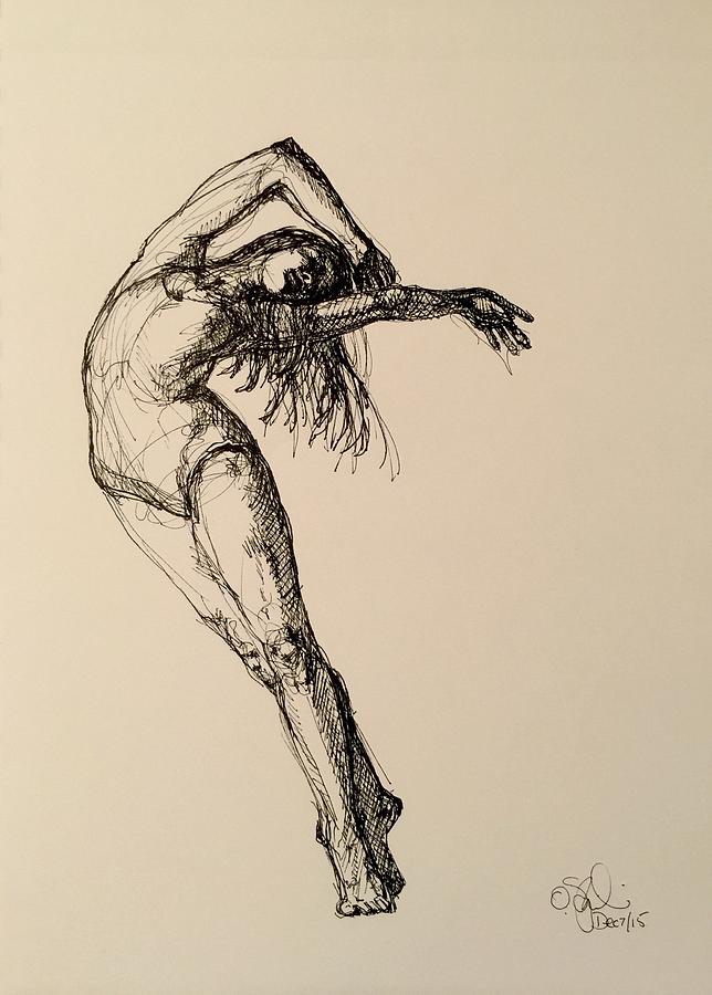 644x900 dear goya drawing - Contemporary Dance Drawing