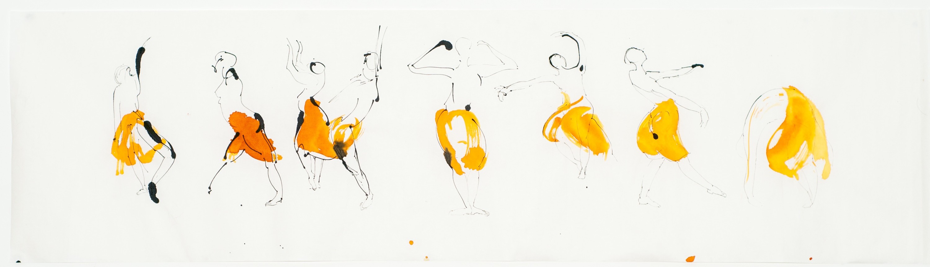 3000x862 drawing dance ballet in small spaces - Contemporary Dance Drawing