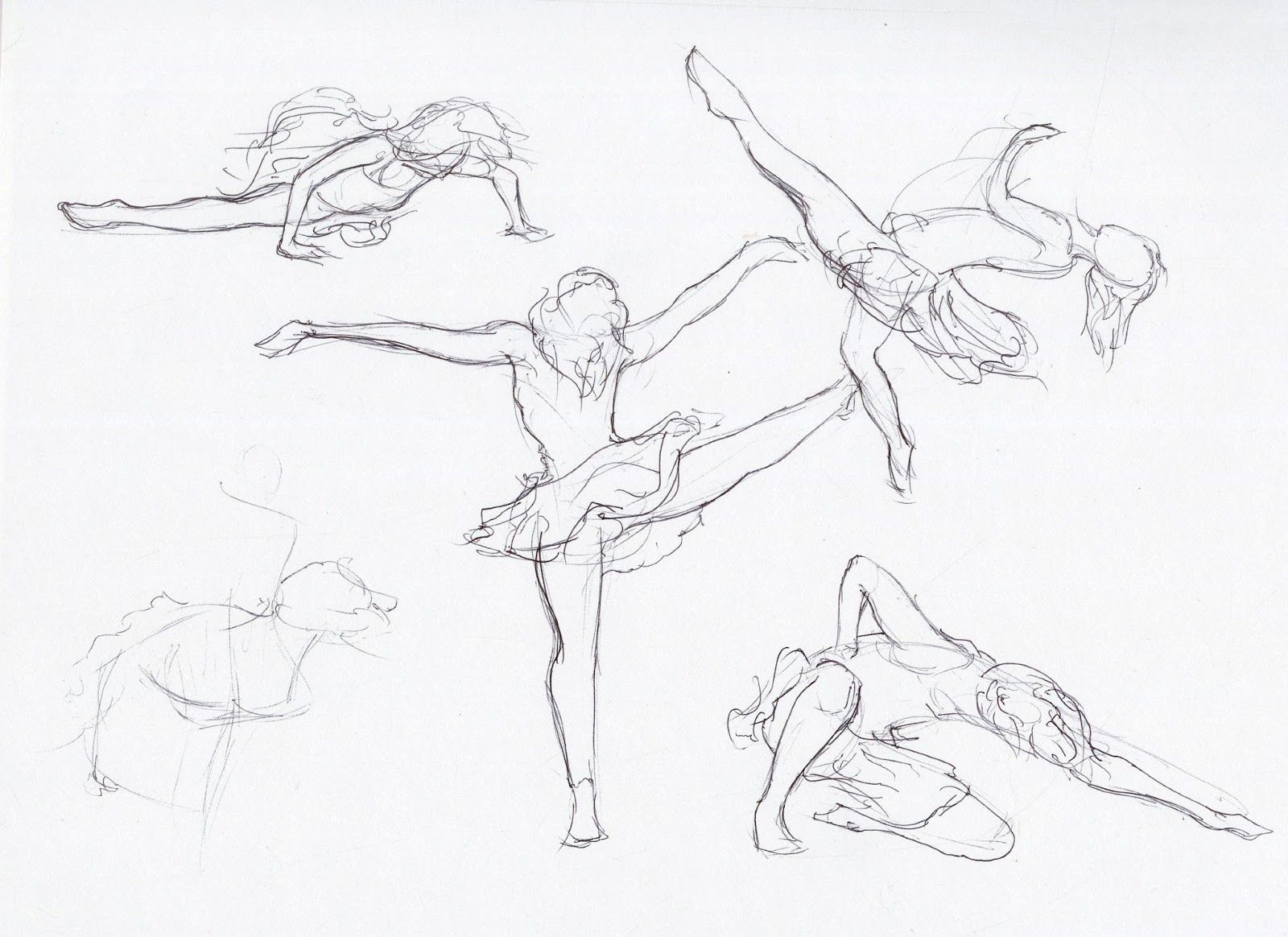 1600x1164 contemporary dance draw - Contemporary Dance Drawing
