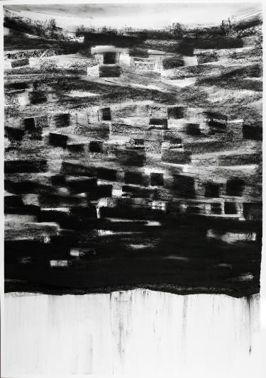 375x533 contemporary drawing abstract large drawing drawing - Contemporary Drawing