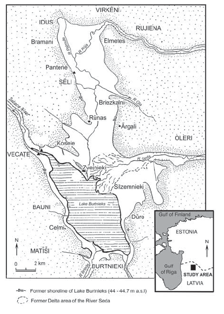 455x636 location map showing the area in its baltic context drawing - Context Drawing
