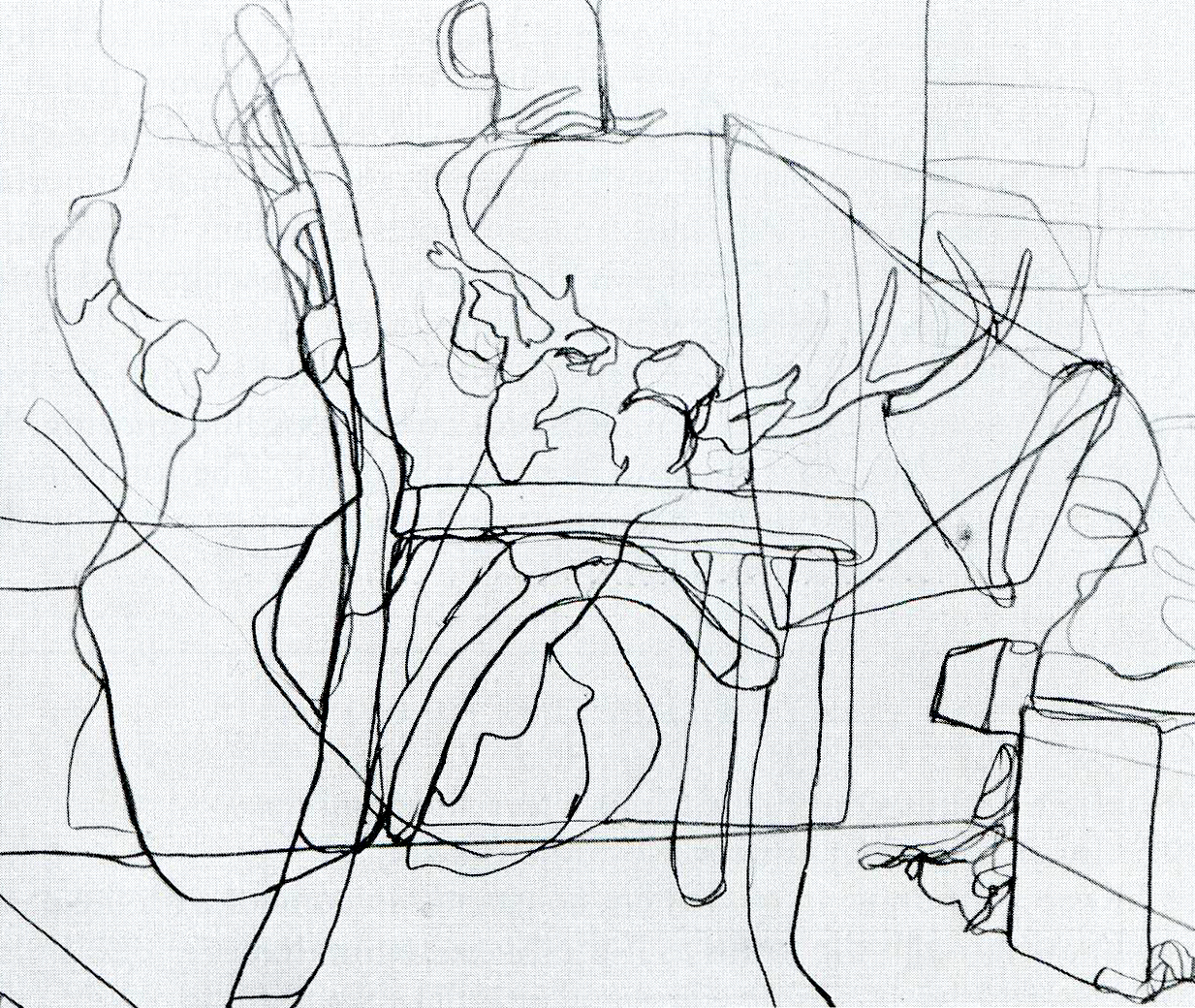 1233x1040 continuous line, blind contour, and contour line - Continuous Contour Line Drawing