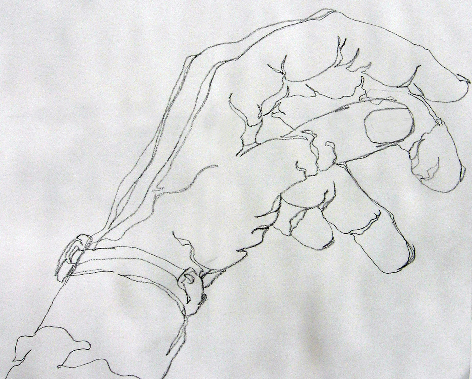 1500x1204 continuous line drawing leslie white - Continuous Contour Line Drawing