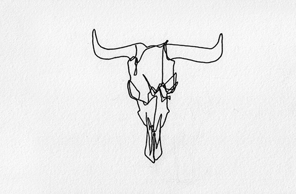 600x394 Blind Contour - Continuous Contour Line Drawing