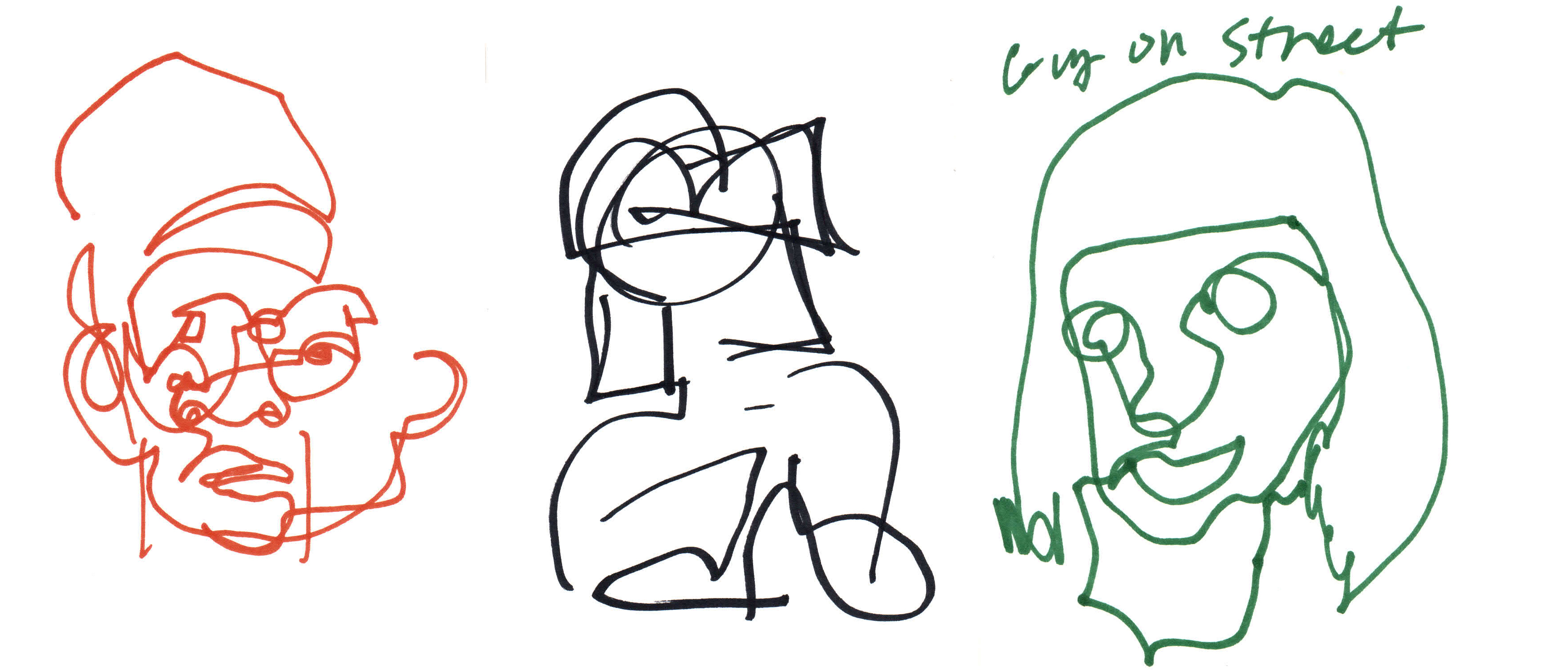 3510x1500 Blind Contour Drawings The Neighborhood Academy Arts - Continuous Contour Line Drawing